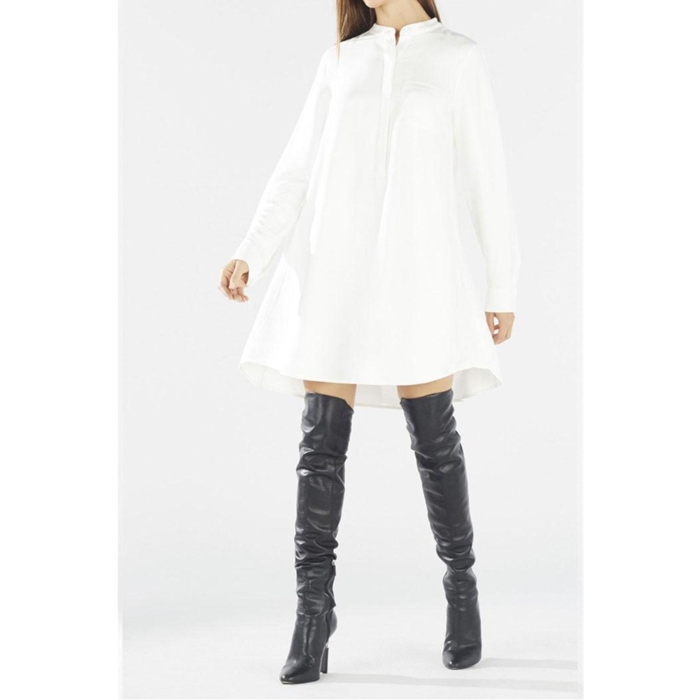 BCBG “Rebeckah” LS shirt dress Sz Small